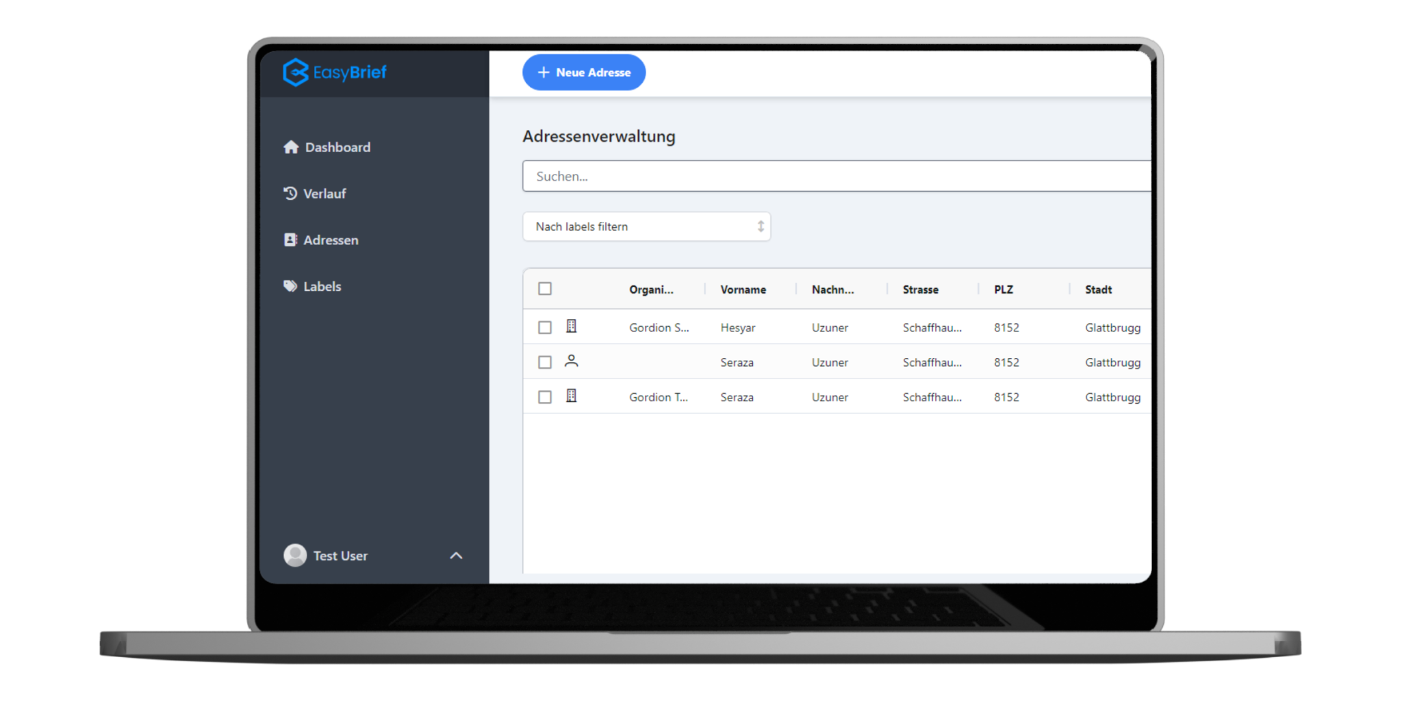 Easy-Brief - Brief Schreiben online so einfach gemacht